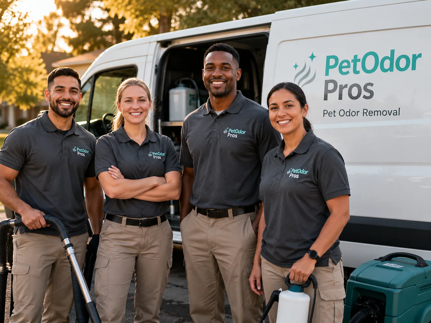Pet Odor Removal team serving Woodlake, CA